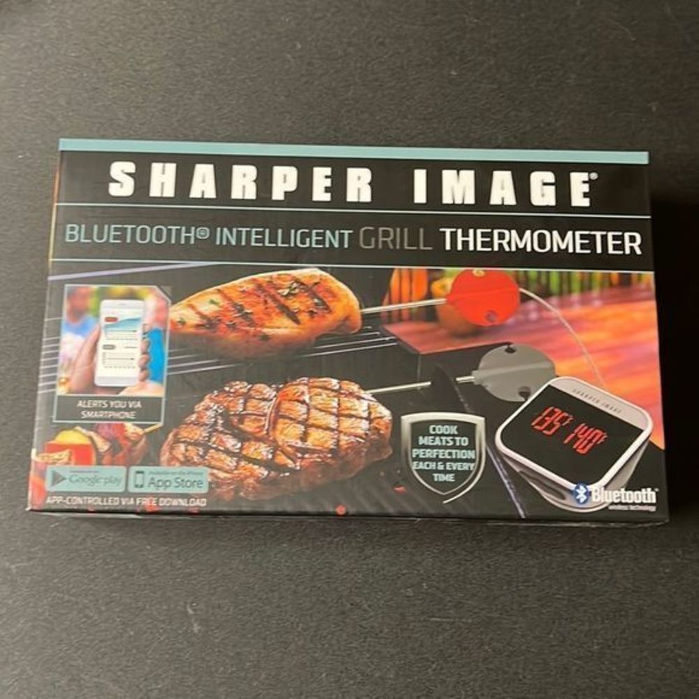Sharper Image Bluetooth intelligent grill thermometer